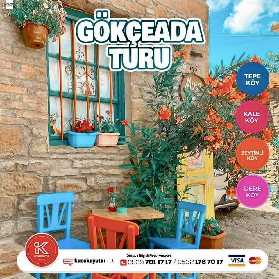 KUZEY EGE’NİN İNCİSİ GÖKÇEADA TURU (2GÜN 1GECE)