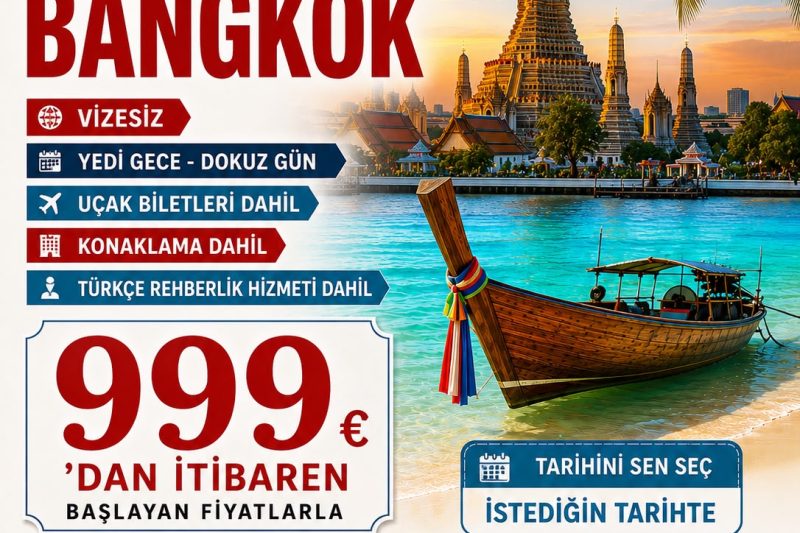 BANGKOK PATTAYA TURU (Vizesiz)