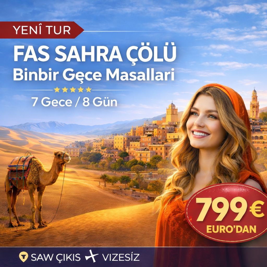 ELEGANT SAHRA ÇÖLÜ VE BİNBİR GECE MASALLARI