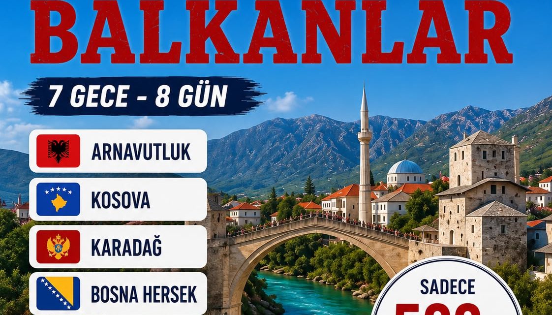 KOSOVALI BALKANLAR İZMİR’DEN VİZESİZ