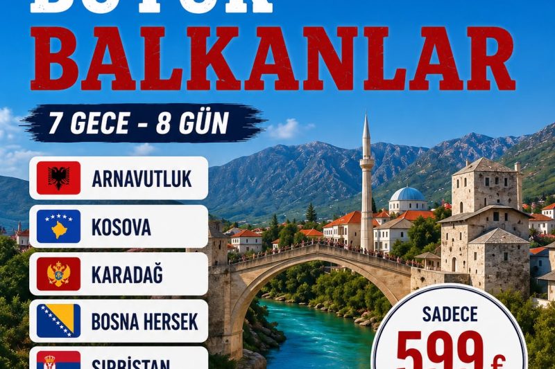 KOSOVALI BALKANLAR İZMİR’DEN VİZESİZ