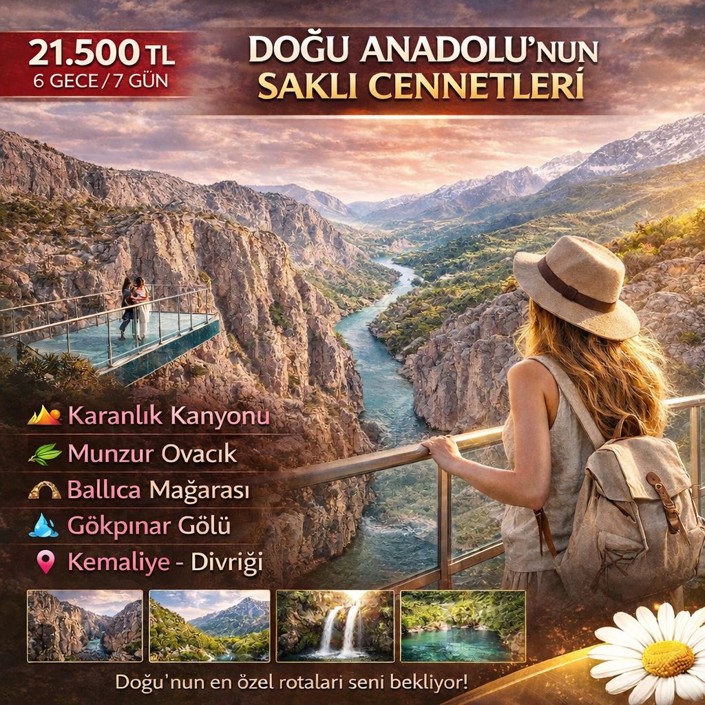 DOĞU ANADOLUNUN SAKLI HAZİNELERİ