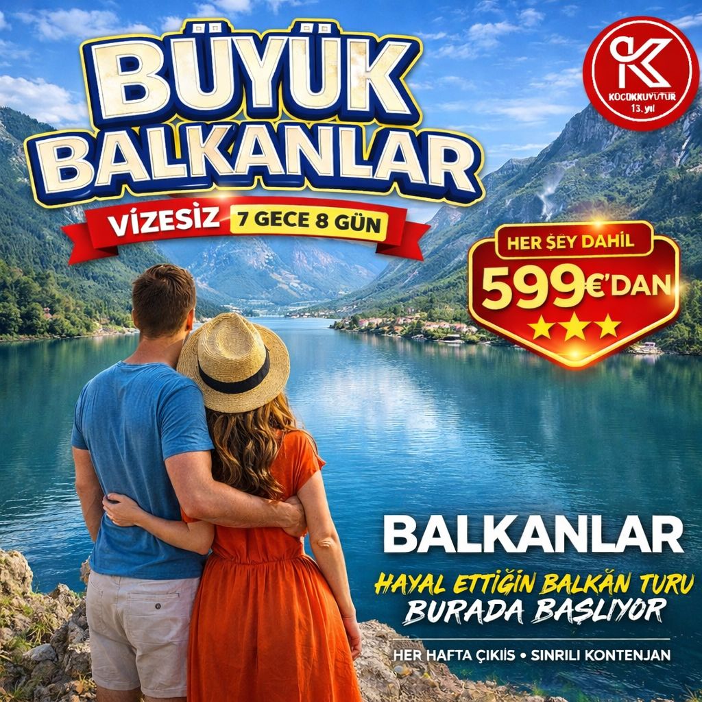 İZMİR’DEN BÜYÜK  BALKANLAR KOSOVALI