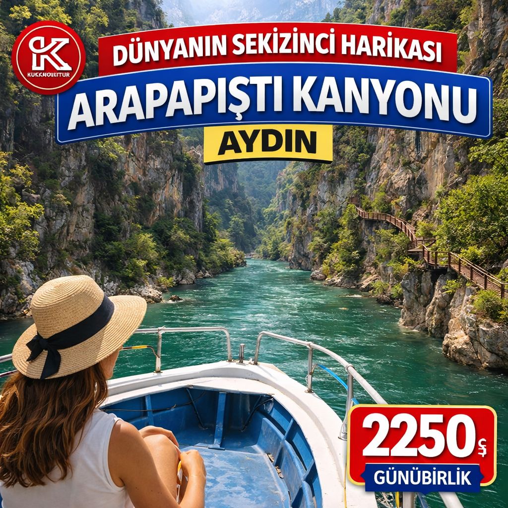 DÜNYANIN 8. HARİKASI ARAPAPIŞTI KANYONU