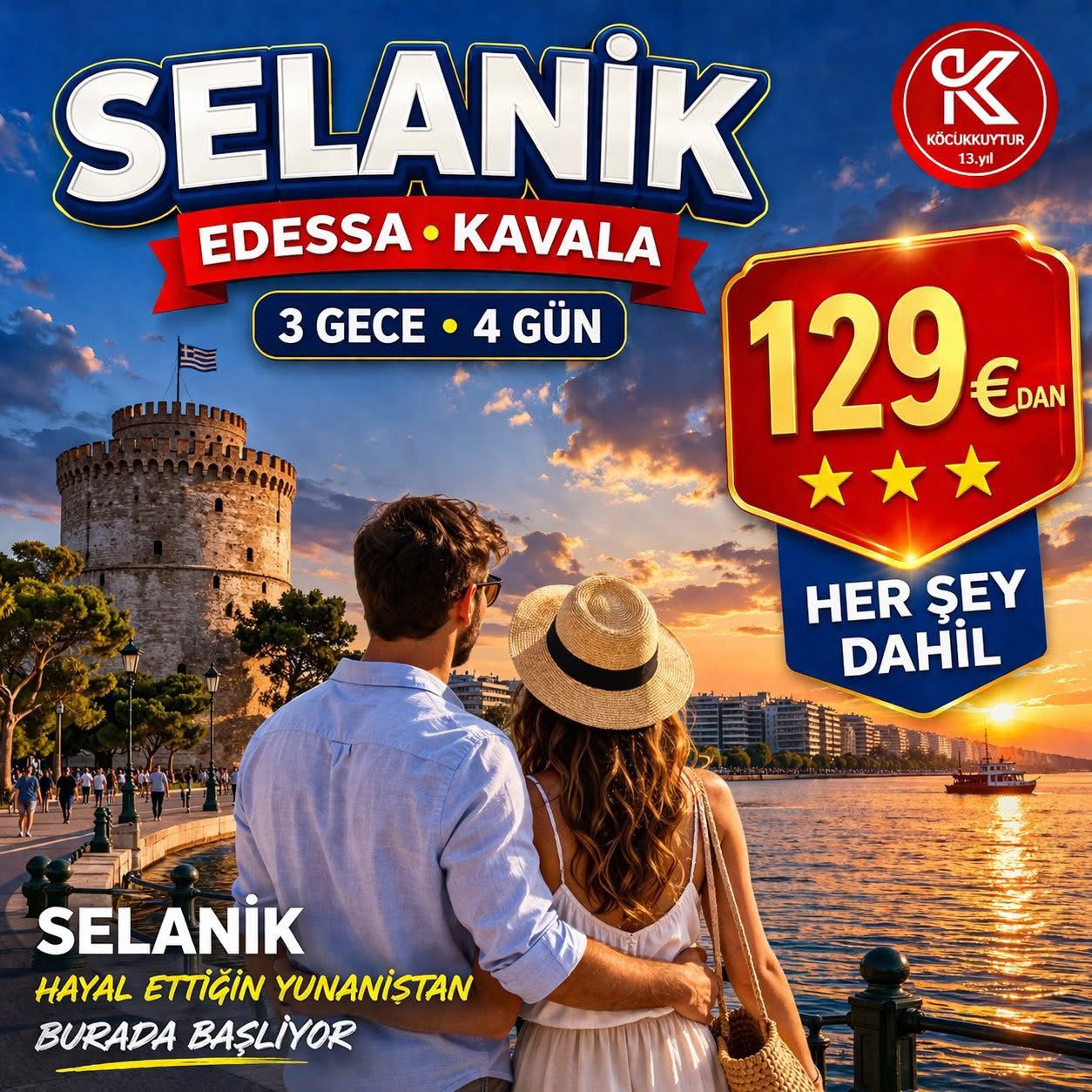 SELANİK ATİNA KAVALA-KALAMBAKA   METEORA