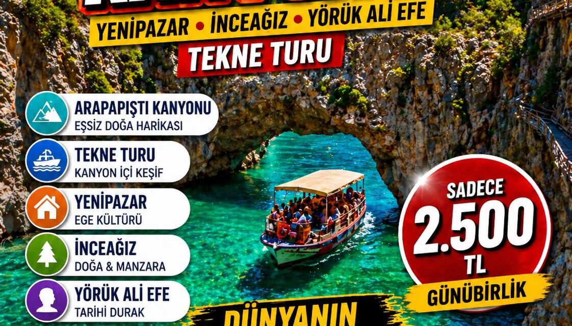 DÜNYANIN 8. HARİKASI ARAPAPIŞTI KANYONU