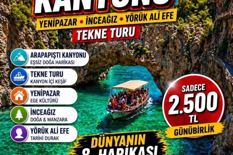 DÜNYANIN 8. HARİKASI ARAPAPIŞTI KANYONU