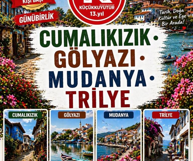 CUMALIKIZIK TRİLYE MUDANYA GÖLYAZI