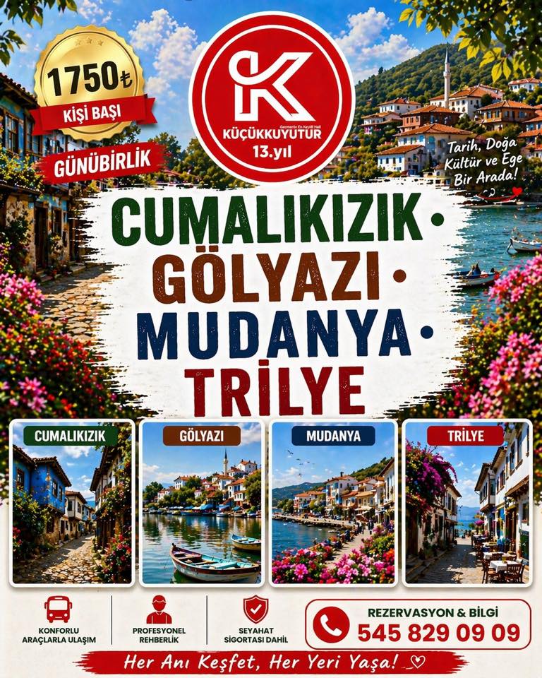 CUMALIKIZIK TRİLYE MUDANYA GÖLYAZI