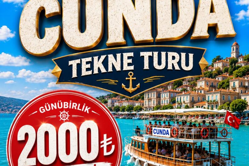 AYVALIK CUNDA ADALAR TEKNE TURU