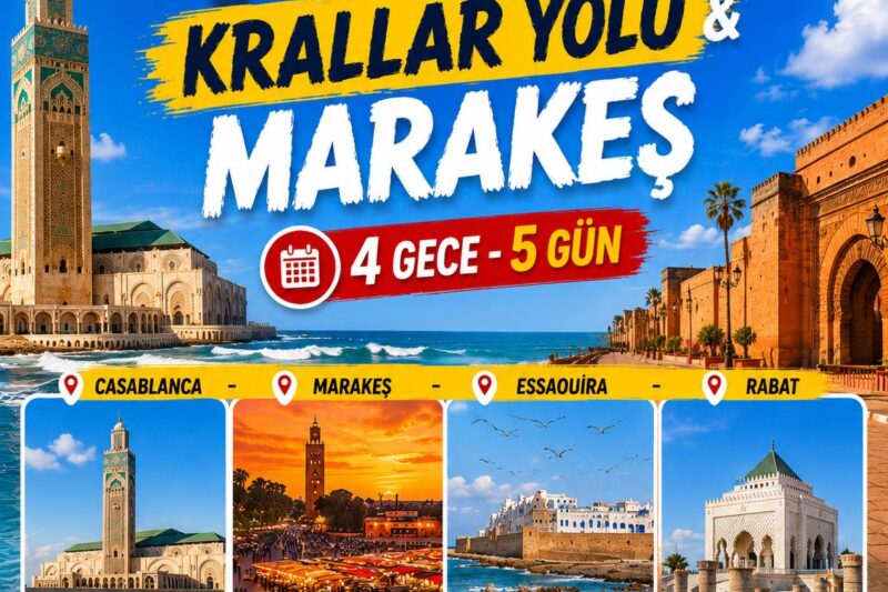 FAS KRALLAR YOLU & MARAKEŞ TURU