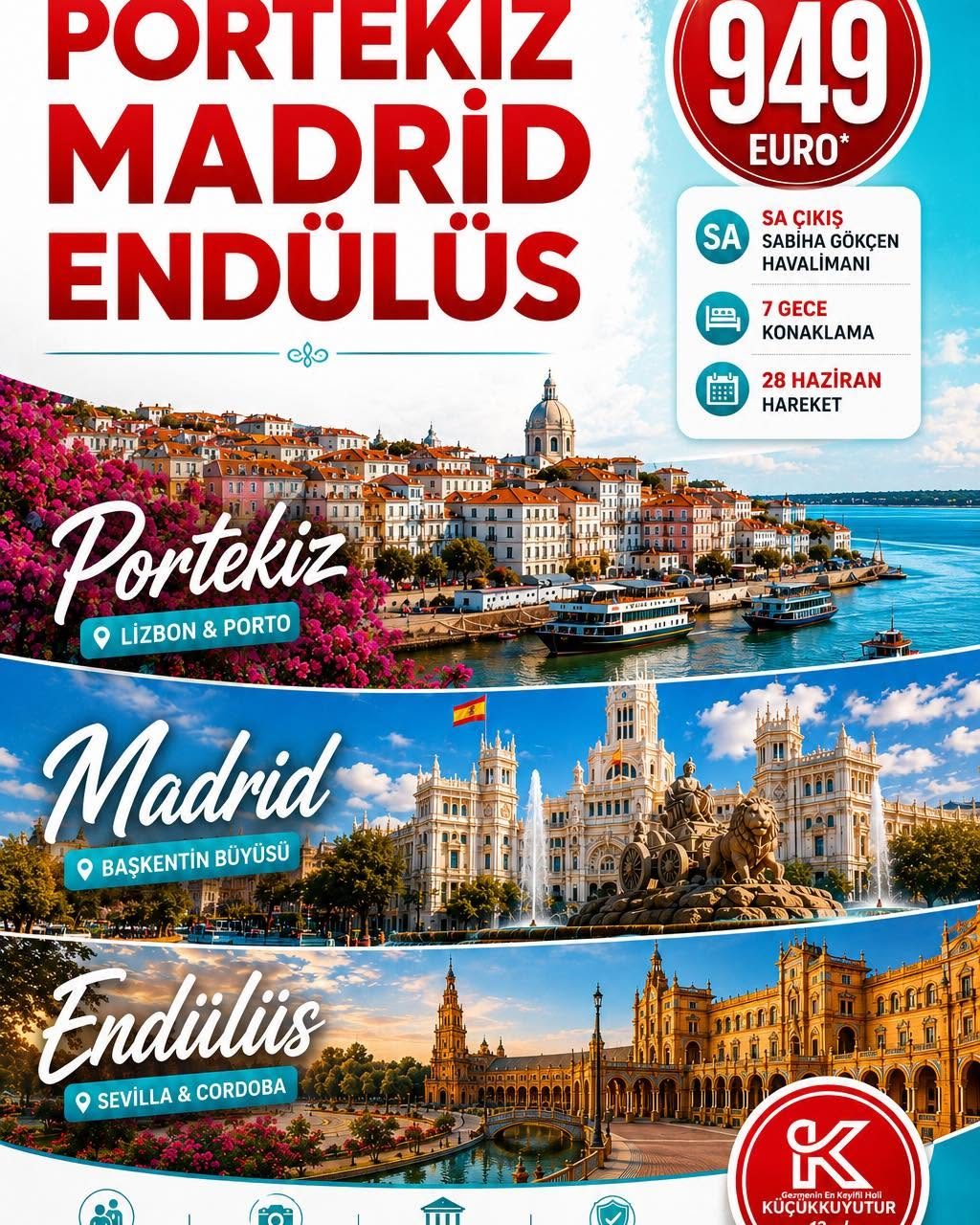ELEGANT MEGA PORTEKİZ & MADRİD & ENDÜLÜS