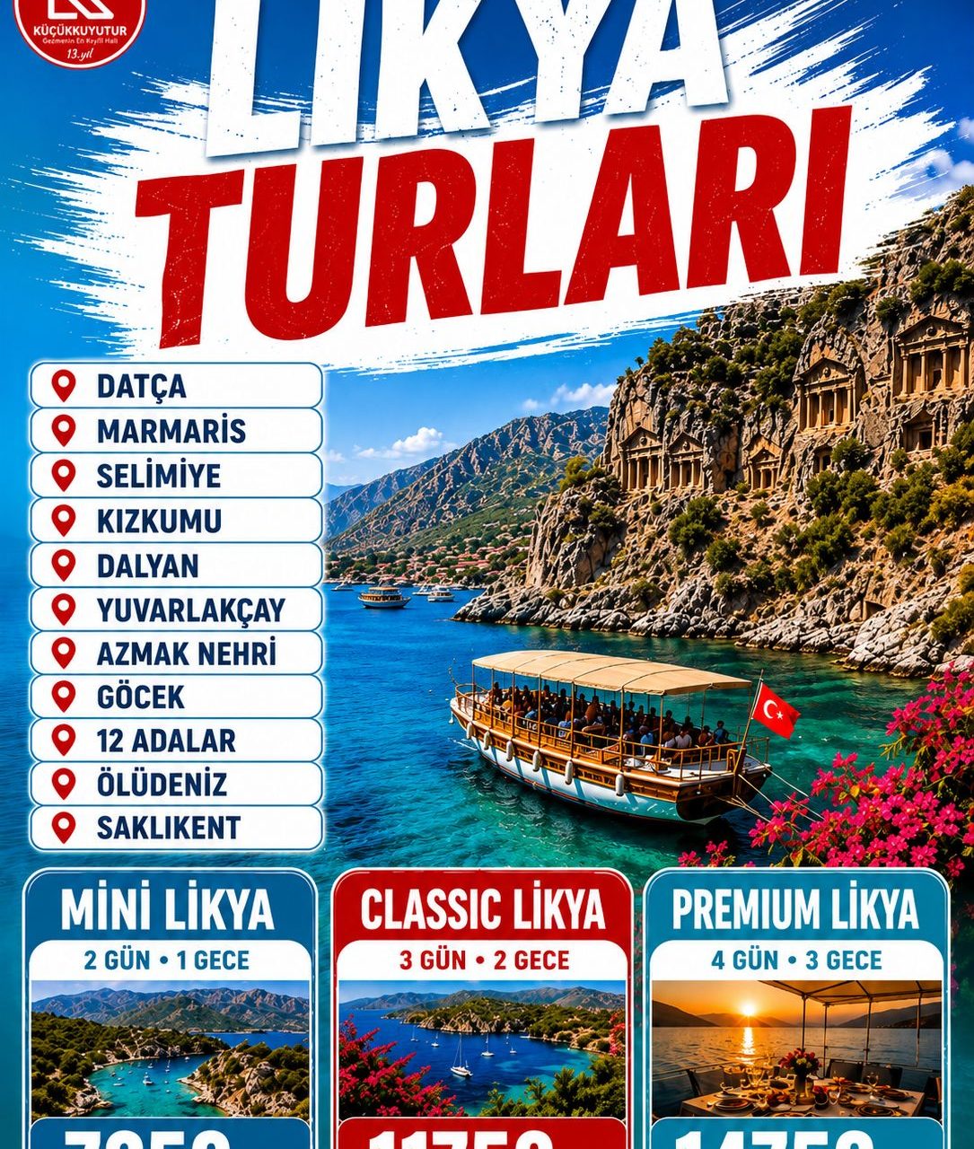 EGE’DEN AKDENİZ’E MAVİ YOLCULUK