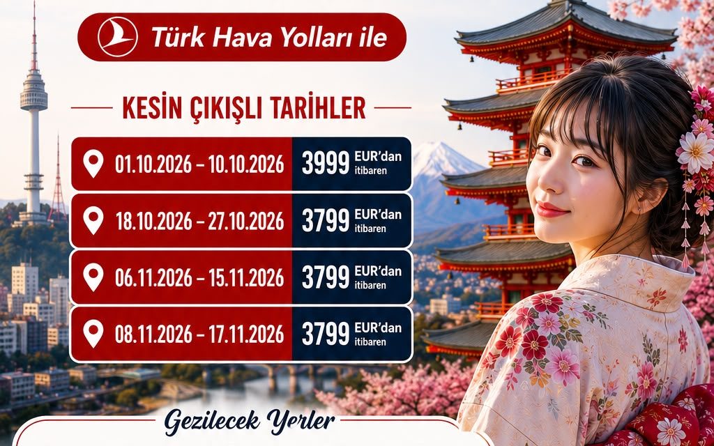 ELEGANT JAPONYA & GÜNEY KORE TURU