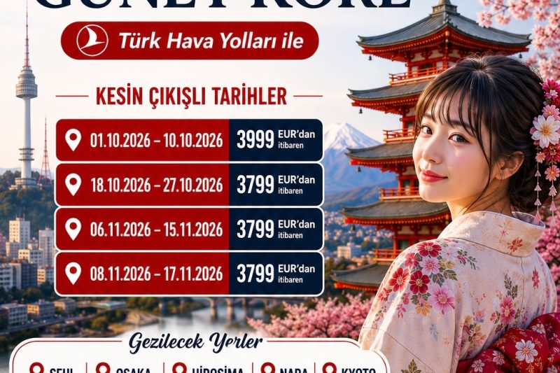 ELEGANT JAPONYA & GÜNEY KORE TURU