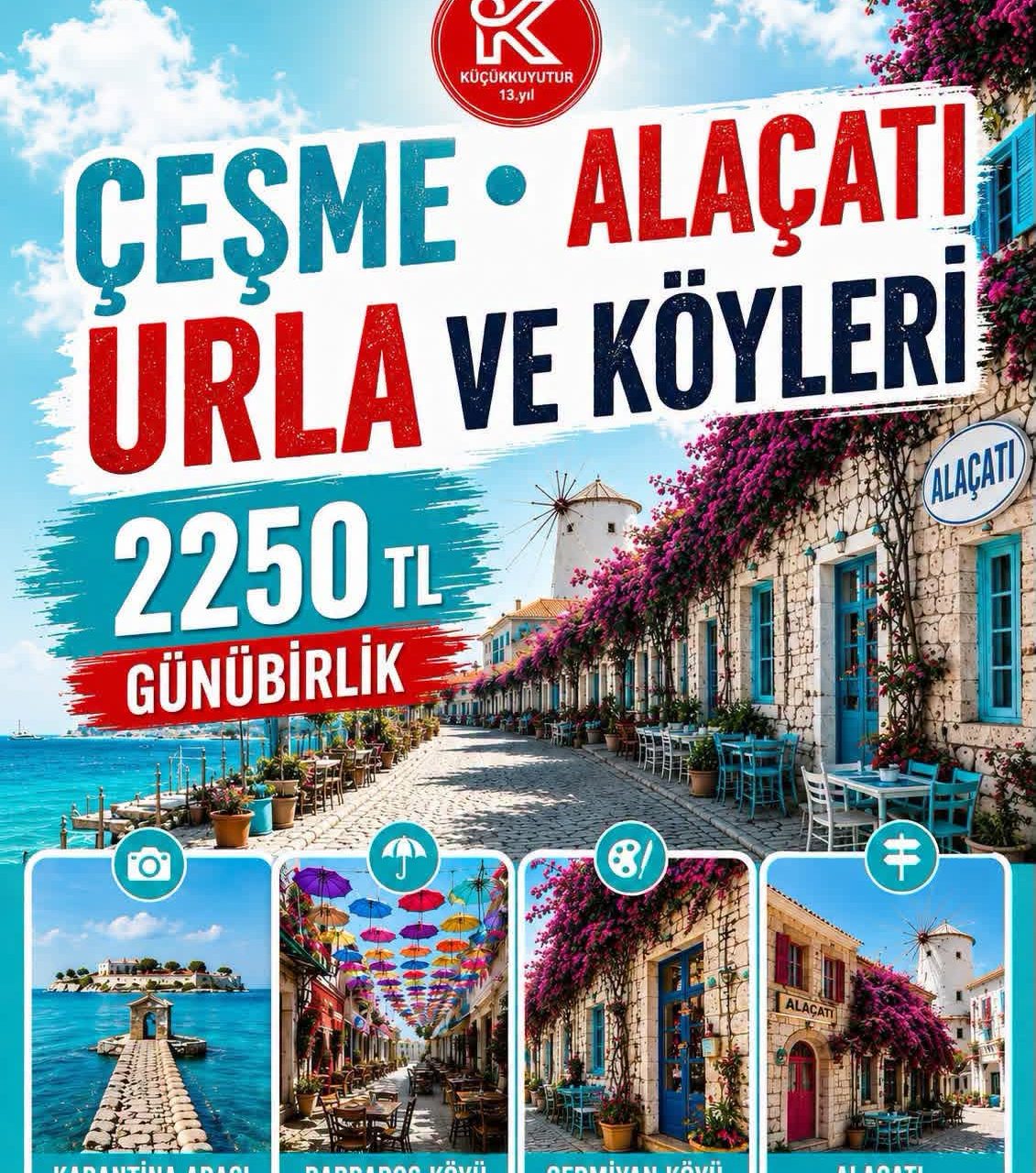 ÇEŞME-ALAÇATI-URLA VE KÖYLERİ