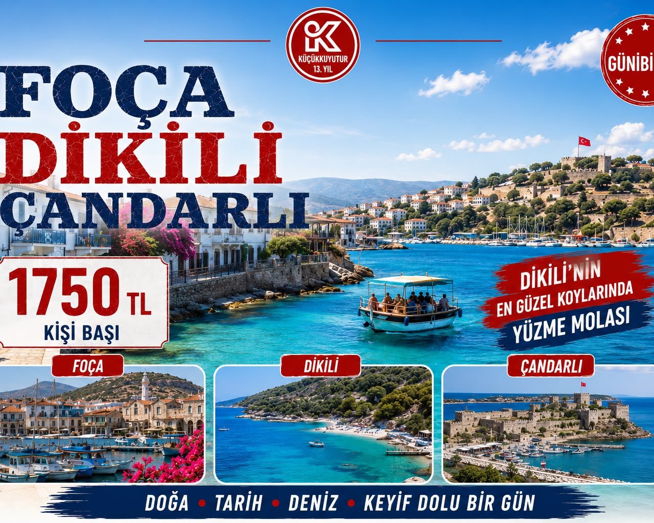 FOÇA -DİKİLİ -ÇANDARLI