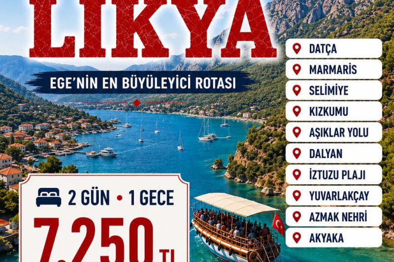 LİKYA TURU MİNİ 2 GÜN 1 GECE