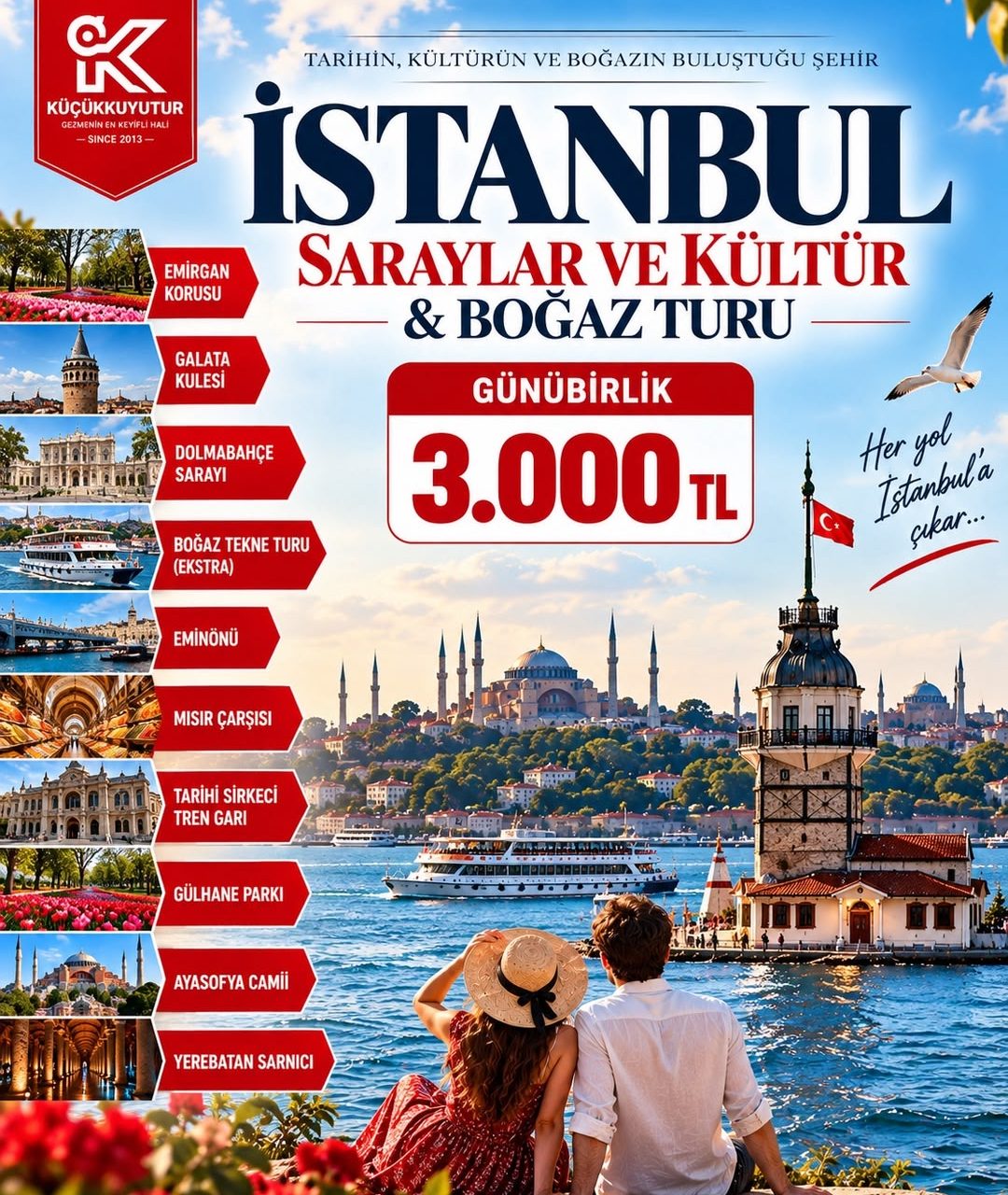 İSTANBUL SARAYLAR- KÜLTÜR -VE TARİHİ YARIM ADA TURU